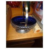 COBALT GLASS MINI SERVER