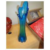 VINTAGE BLUE VASE
