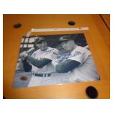 DIMAGGIO / MANTLE 8"X10" W / CERT