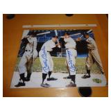 SNIDER / MANTLE / DIMAGGIO / MAYS 8"X10" W / CERT