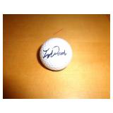 TIGER WOODS SIGNED GOLF BALL  (NO CERTIFICATE)