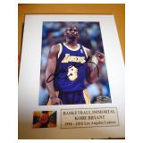 KOBE BRYANT 8"X10" W / CERT