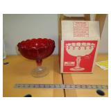 INDIANA GLASS IN ORIG BOX / FLASHPAINT