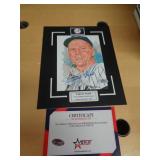 WHITEY FORD SIGNED 8X10 W CERT