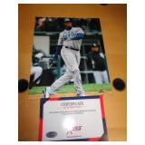 KEN GRIFFEY JR SIGNED 8X10 W CERT