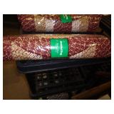 BURGANDY BRAIDED RUG 22X60