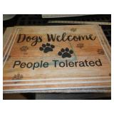 RUBBER DOOR MAT 24X18