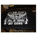 GUN DOOR MAT 27X18