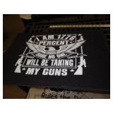 GUN DOOR MAT 27X18