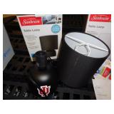 IU LAMP / NEW W BULB / BLACK