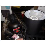 U OF L LAMP / NEW W BULB / BLACK