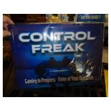 CONTROL FREAK METAL SIGN 17X12