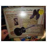 ELVIS METAL SIGN 17X12