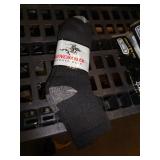 3 PR WINCHESTER SOCKS SZ 10-13 BLACK