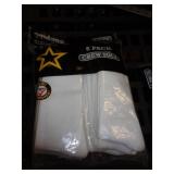 6 PK OF CREW SOCKS / 6PRS SZ 12-16