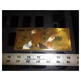 3 TRUMP NOVELTY PLASTIC $100 BILLS