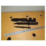 HUNTING / THROWING KNIFE SET