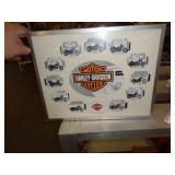 HARLEY PRINT / ALUM FRAME