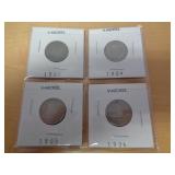 4 - "V" NICKELS