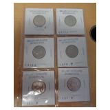 6 - UNC. JEFFERSON NICKELS