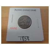 1858 FLYING EAGLE CENT
