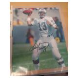 DAN MARINO 8X10 W CERT