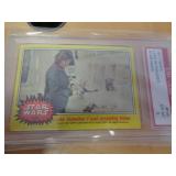 1977 STAR WARS GRADED CARD