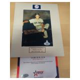 MANTLE 8X10 PIC W CERT
