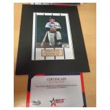 MANTLE 8X10 PIC W CERT