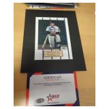 MANTLE 8X10 PIC W CERT