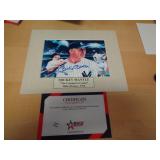 MANTLE 8X10 PIC W CERT
