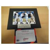 SNIDER / MANTLE / DIMAGGIO / MAYS 8X10 PIC W CERT