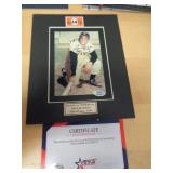 MAYS 8X10 PIC W CERT