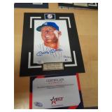 MANTLE 8X10 PIC W CERT