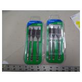 2 WOOD DRILL BIT SETS