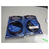 2 FIBER OPTIC CABLES