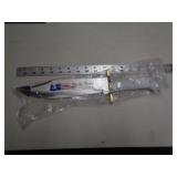 AMERICAN FLAG HUNTING KNIFE / NO SHEATH