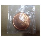 1 OZ COPPER ROUND -  MORGAN HEAD