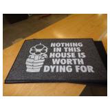 18" X 26" DOOR MAT - GUN
