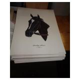 LOT OF 16X12 SUNDAY SILENCE PRINTS