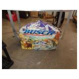 PLASTIC BUSCH BEER DISPLAY SIGN 30" X 35"