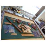 BASEBALL THEME DISPLAY