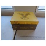 EMPTY VINTAGE HAT BOX