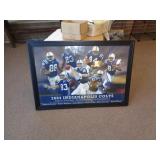 COLTS FRAMED POSTER