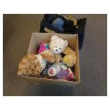 LOT OF BUILD A BEARS & SATCHEL