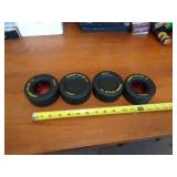 4 - MINI GOODYEAR TIRES / 2 ARE ASH TRAYS 4 - MINI GOODYEAR TIRES / 2 ARE ASH TRAYS