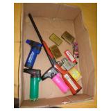 LOT OF LIGHTERS / 2 ARE ZIPPOS LOT OF LIGHTERS / 2 ARE ZIPPOS