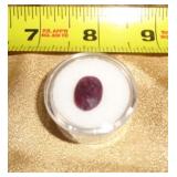 MADAGASCAR RUBY CUT & FACETED 8.6 CT MADAGASCAR RUBY CUT & FACETED 8.6 CT