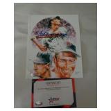8x10 W CERT - TED WILLIAMS 8x10 W CERT - TED WILLIAMS