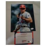 8x10 W CERT - PETE ROSE 8x10 W CERT - PETE ROSE